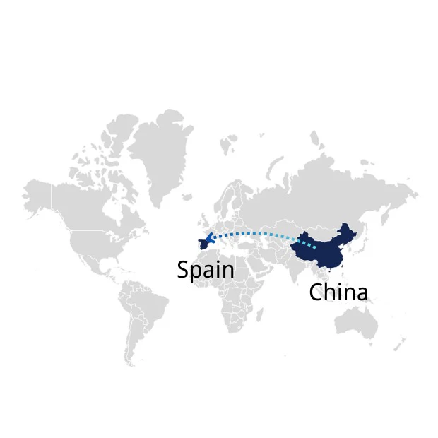 Freight Shipping From China to Spain
