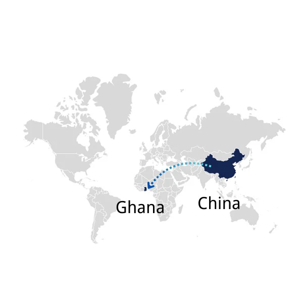 Freight Shipping from China to Ghana
