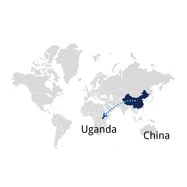 Freight Shipping from China to Uganda