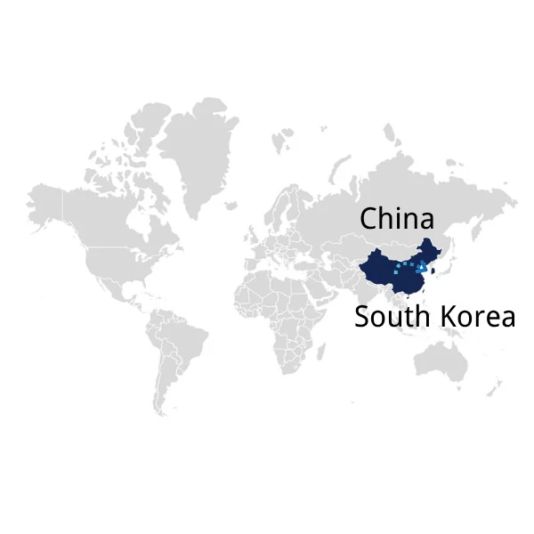 Freight Shipping from China to South Korea