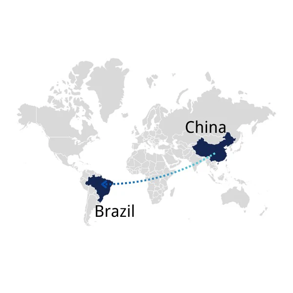 Freight Shipping from China to Brazil