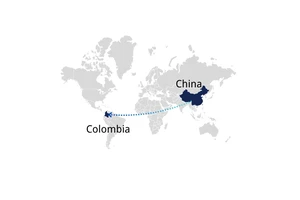 Freight Shipping from China to Colombia