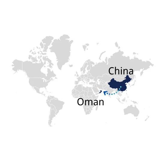 Freight Shipping from China to Oman