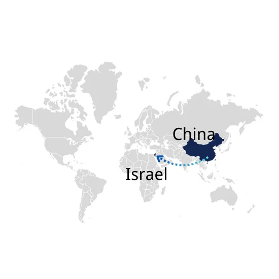 Freight Shipping from China to Israel