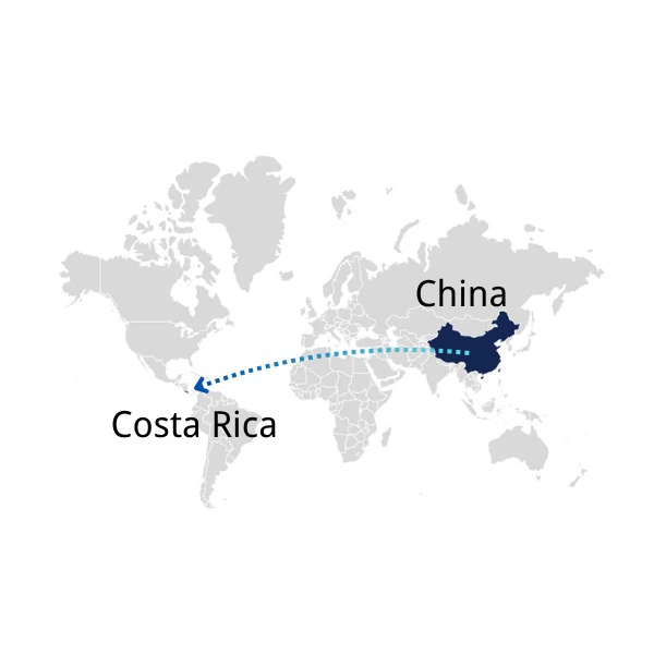 Freight Shipping from China to Costa Rica