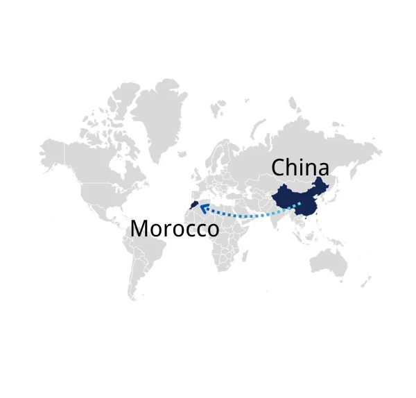 Freight Shipping from China to Morocco