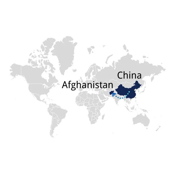 Freight Shipping from China to Afghanistan