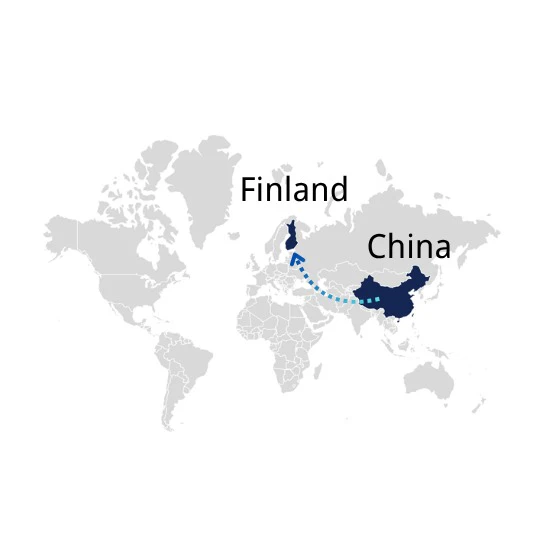 Freight Shipping From China To Finland