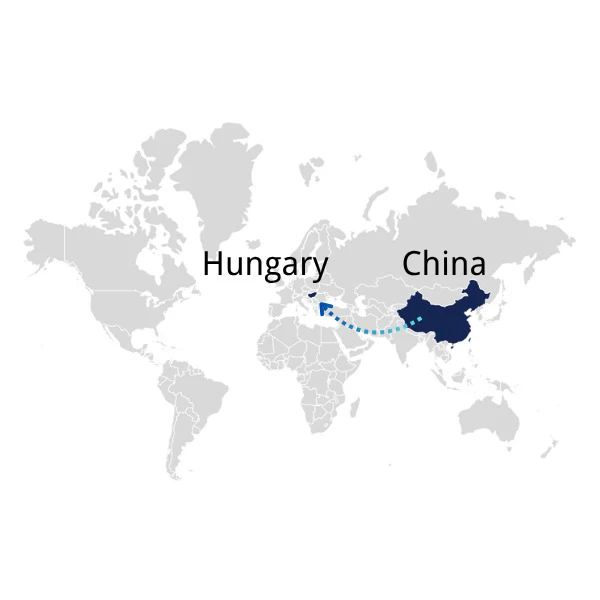 Freight Shipping From China to Hungary