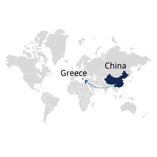 Freight Shipping From China to Greece