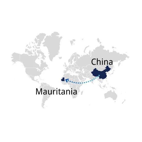 Freight Shipping From China to Mauritania