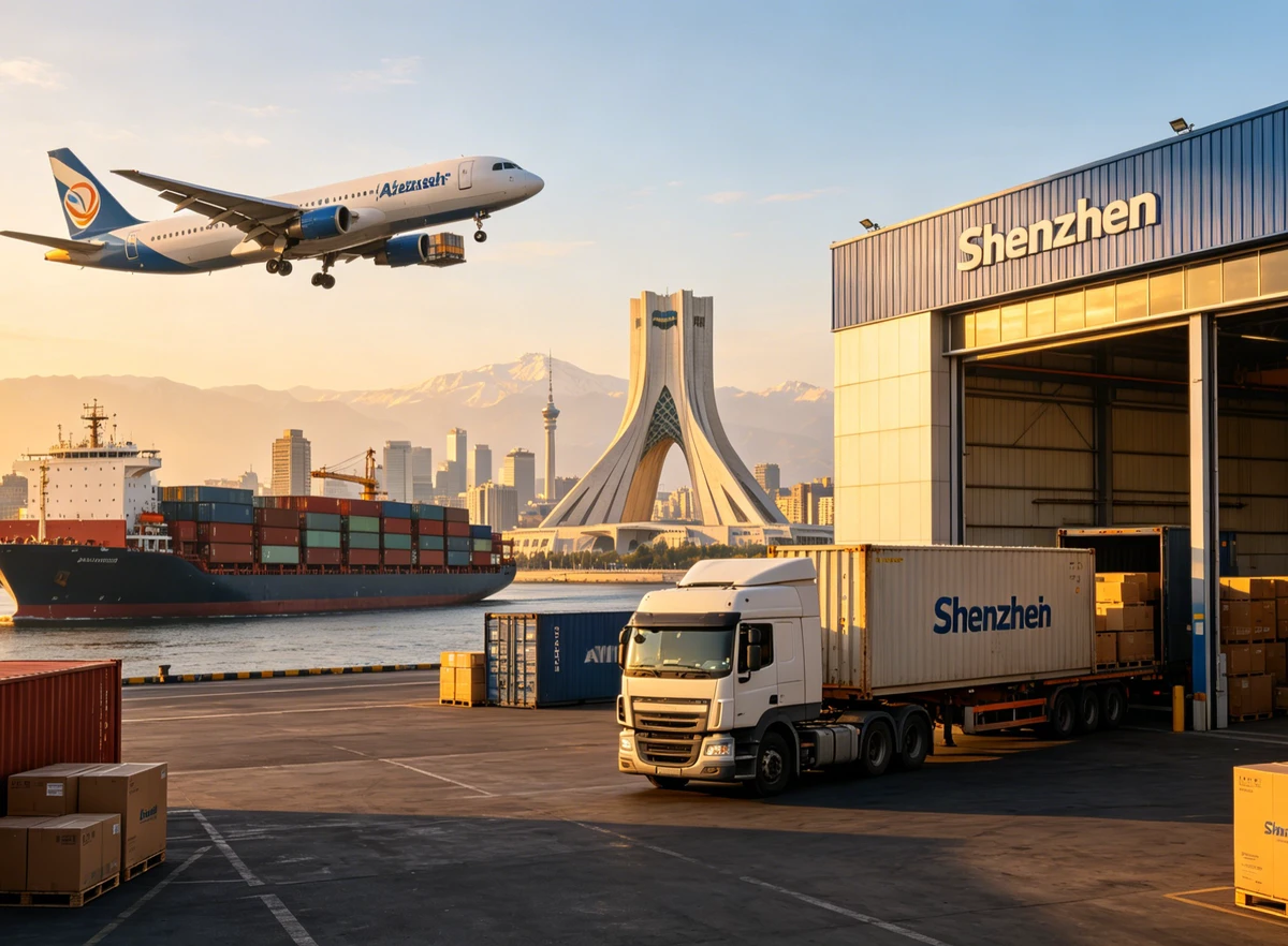 Door to Door Shipping from China to Iran: The Complete 2026 Guide (DDP, Costs, Customs & Transit Time)