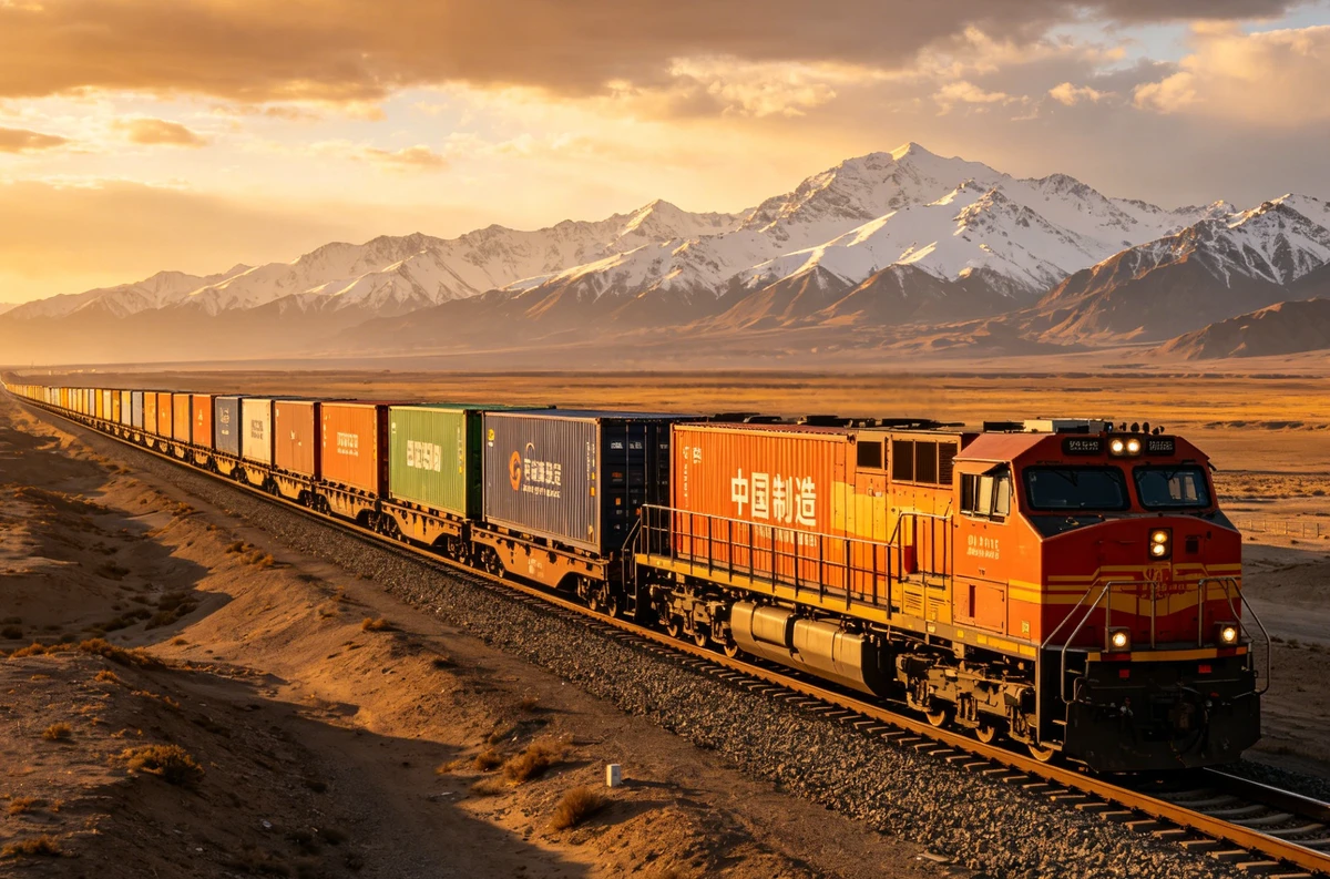 Rail Freight from China to Iran via Central Asia: The Complete 2026 Guide (FCL, LCL & DDP)