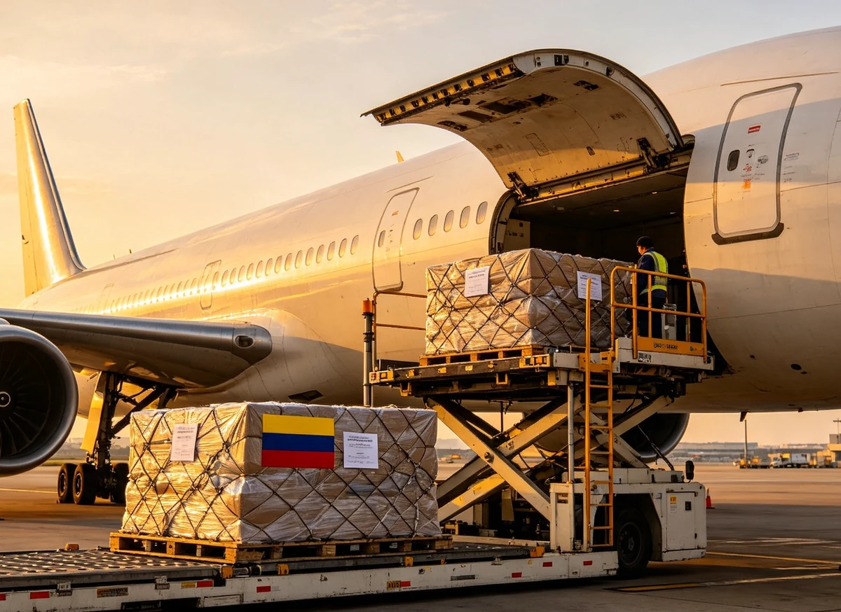 Air Freight from China to Colombia: The Complete 2026 Guide (Rates, Transit Times & Customs)