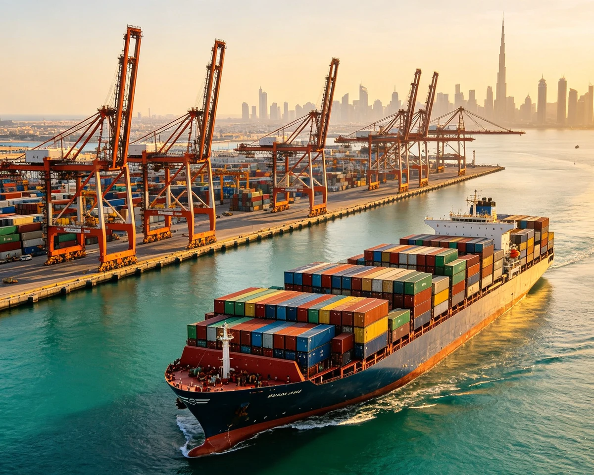 Sea Shipping from China to UAE: The Complete 2026 Guide (Rates, Transit Time & Landed Cost)
