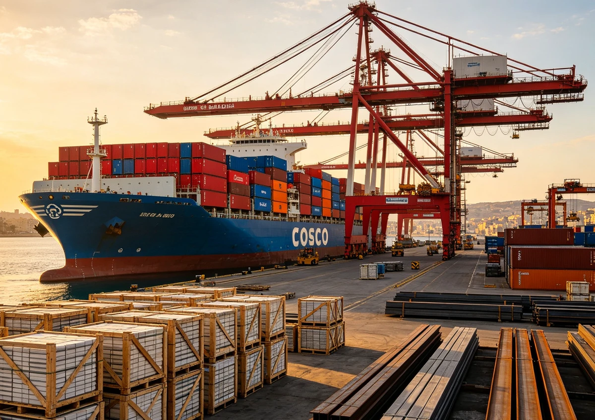 Shipping Construction Materials from China to Libya: The Complete 2026 Guide (Cost, Transit Time, Container Types & Customs)